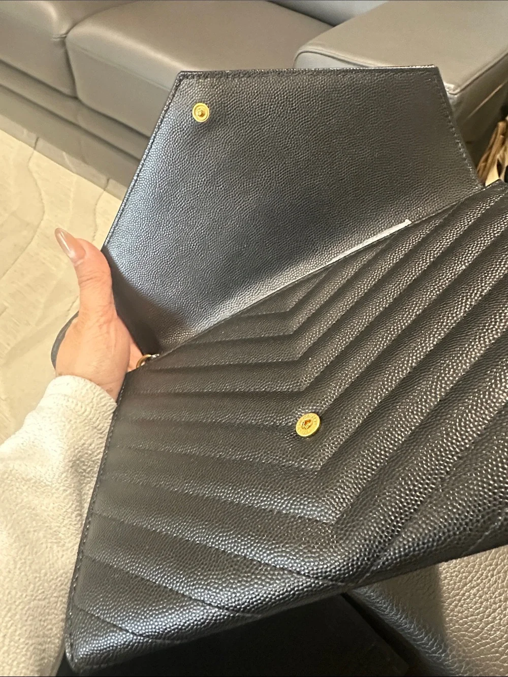 Saint Laurent envelope wallet - Picture 6 of 6